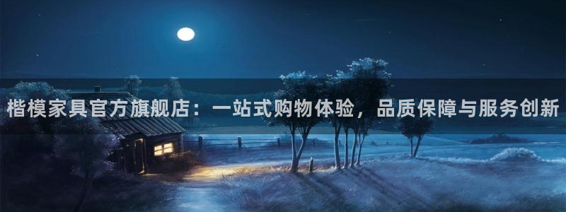 先锋娱乐大厅透视：楷模家具官方旗舰店：一站式购物体验，品质保